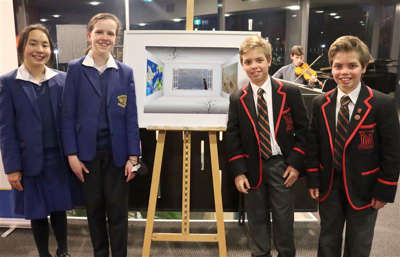 “The Windows into our World” by Felicia D (Year 9), Mia S (Year 9), Lucas M (Xavier), and Tomas M (Xavier)