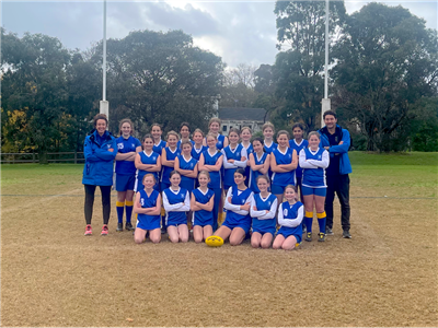 Year 6 (2022) SSV AFL team