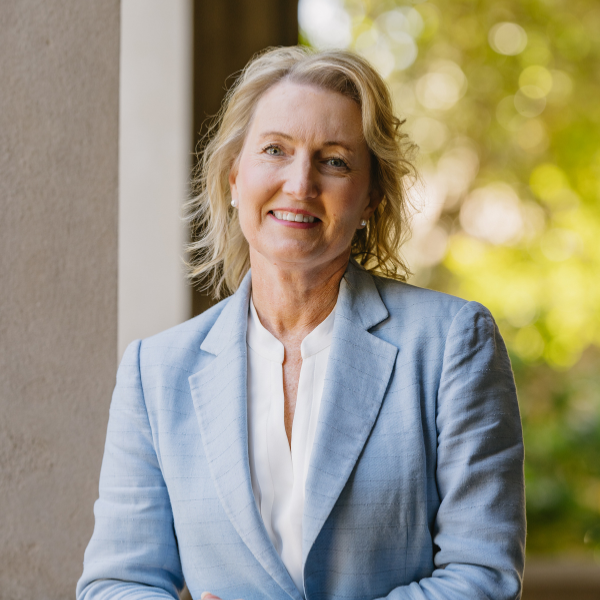 Donna Davis smiling at the camera